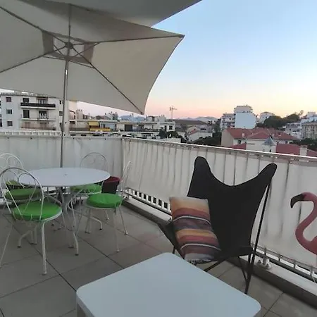 Terrasse - Studio Californie Apartment